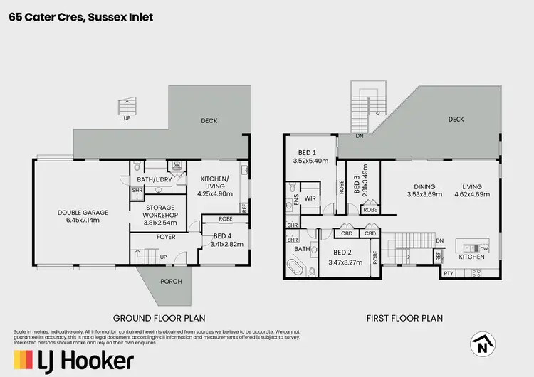 Floorplan of Homely house listing, 65 Cater Crescent, Sussex Inlet NSW 2540