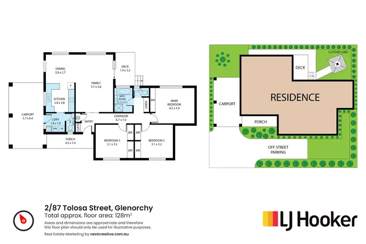 Floorplan of Homely villa listing, 2/87 Tolosa Street, Glenorchy TAS 7010