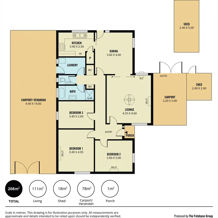 Floorplan of Homely house listing, 22 Ramsay Way, Para Hills West SA 5096