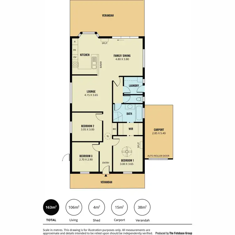 Floorplan of Homely house listing, 18 Chatswood Grove, Golden Grove SA 5125