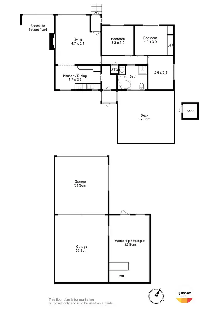 Floorplan of Homely house listing, 15 Akora Street, Mornington TAS 7018