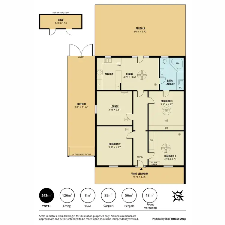 Floorplan of Homely house listing, 47 High Street, Kensington SA 5068