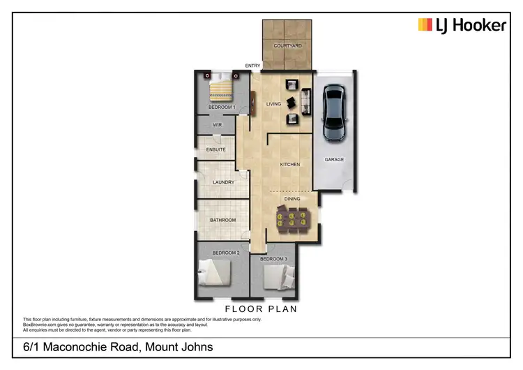 Floorplan of Homely house listing, 6/1 Maconochie Road, Mount Johns NT 874