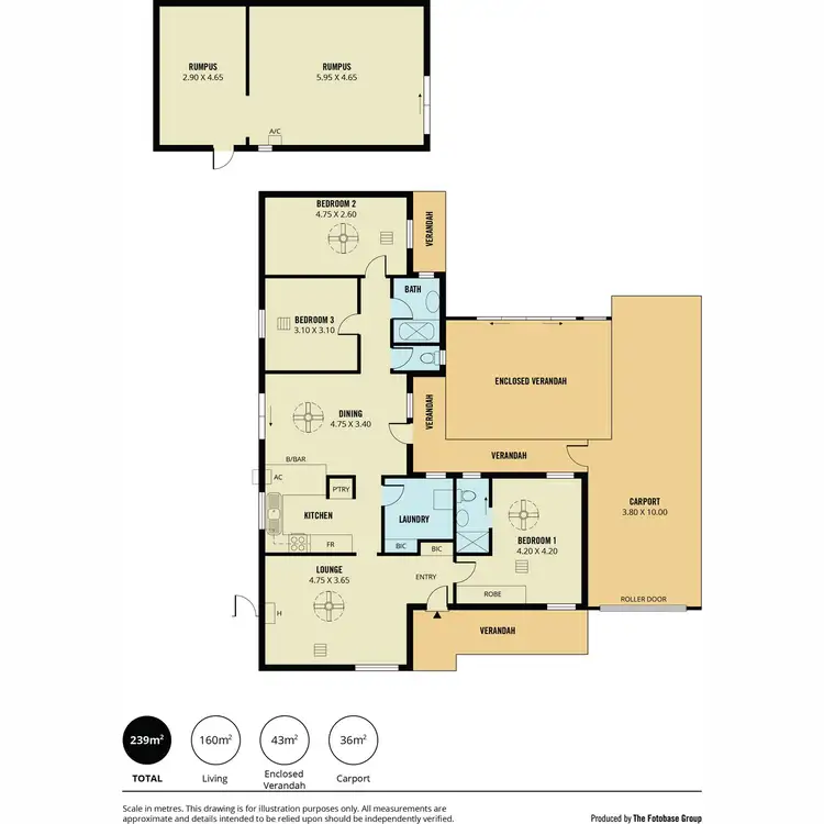 Floorplan of Homely house listing, 22 Wilterna Crescent, Smithfield SA 5114