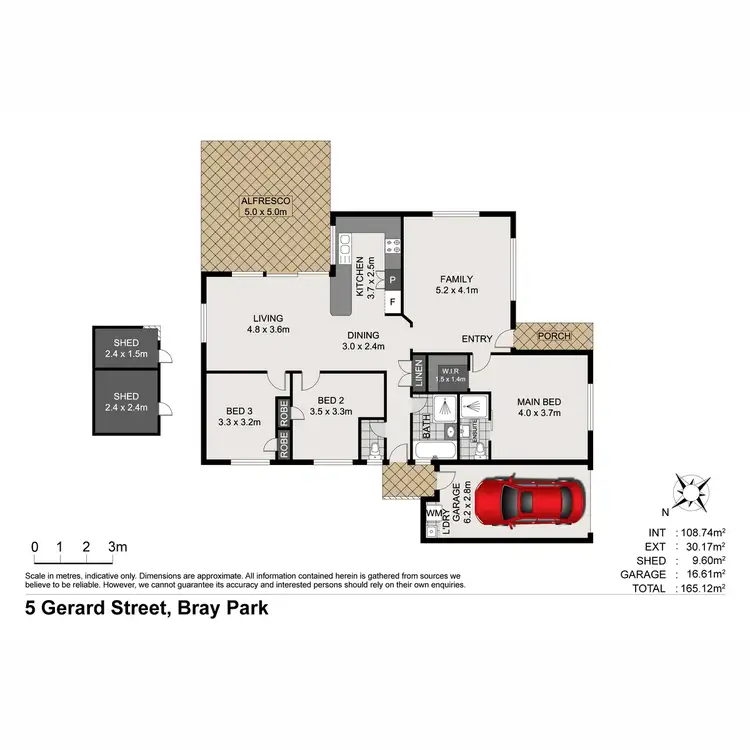 Floorplan of Homely house listing, 5 Gerard Street, Bray Park QLD 4500