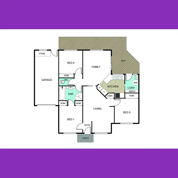Floorplan of Homely townhouse listing, 3/18 Lander Crescent, Amaroo ACT 2914