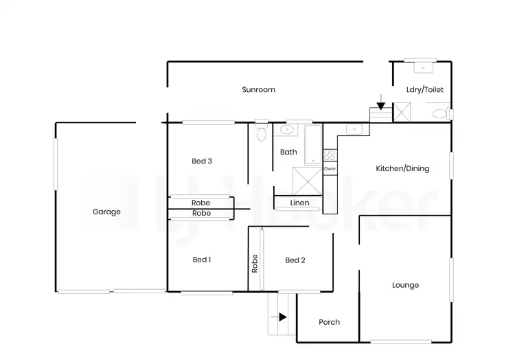Floorplan of Homely house listing, 14 Jabiru Drive, Harrington NSW 2427