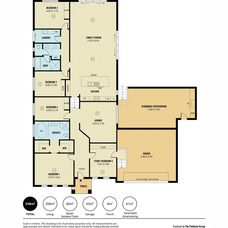 Floorplan of Homely house listing, 59 Captain Robertson Avenue, Golden Grove SA 5125