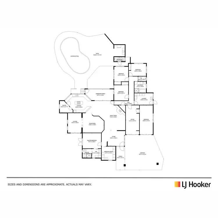 Floorplan of Homely house listing, 7207 Kennedy Highway, Tolga QLD 4882