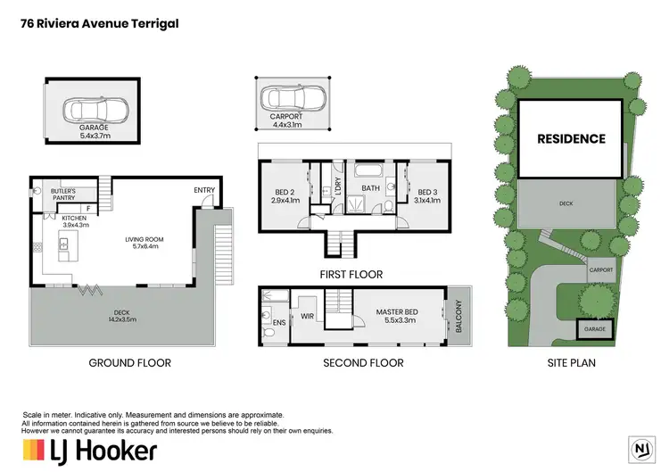 Floorplan of Homely house listing, 76 Riviera Avenue, Terrigal NSW 2260