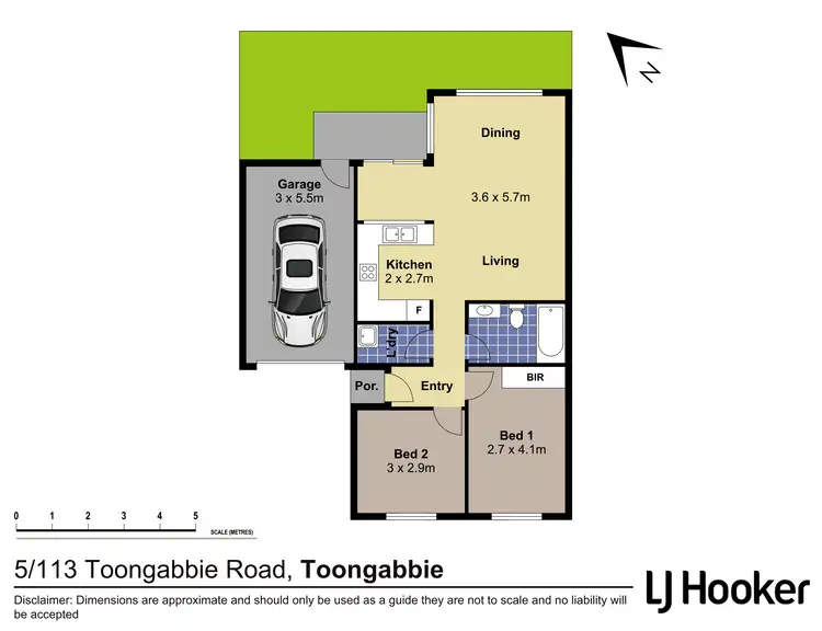Floorplan of Homely villa listing, 5/113 Toongabbie Road, Toongabbie NSW 2146