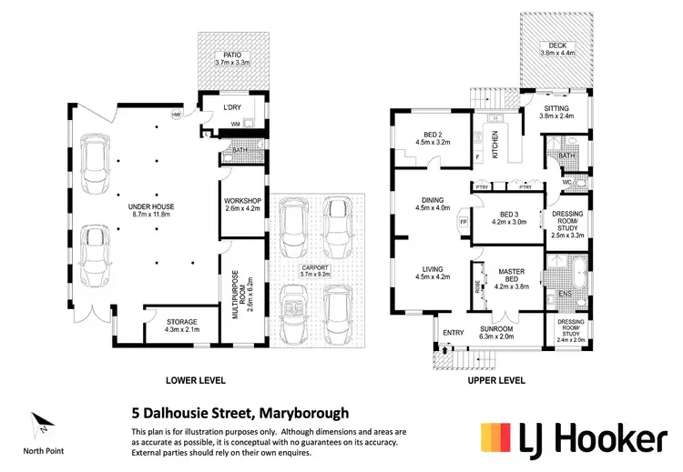 Floorplan of Homely house listing, 5 Dalhousie Street, Maryborough QLD 4650