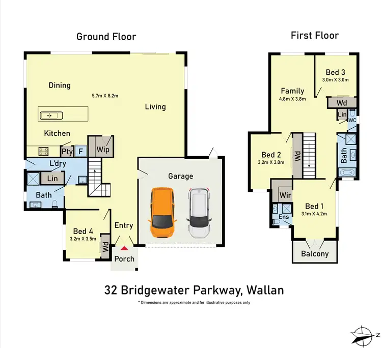 Floorplan of Homely house listing, 32 Bridgewater Parkway, Wallan VIC 3756