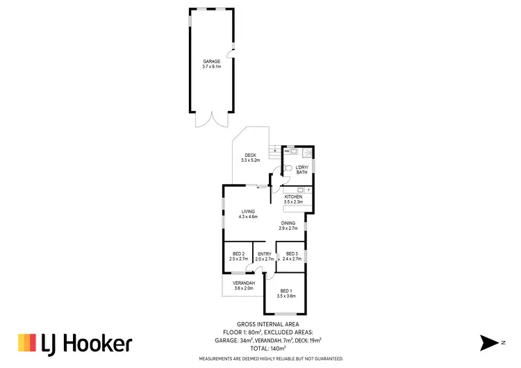 Floorplan of Homely house listing, 71 Walton Way, Currarong NSW 2540