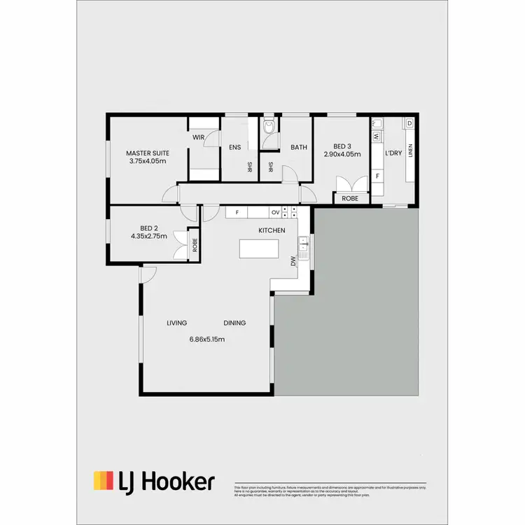Floorplan of Homely house listing, 33 Casuarina Street, Eaton WA 6232