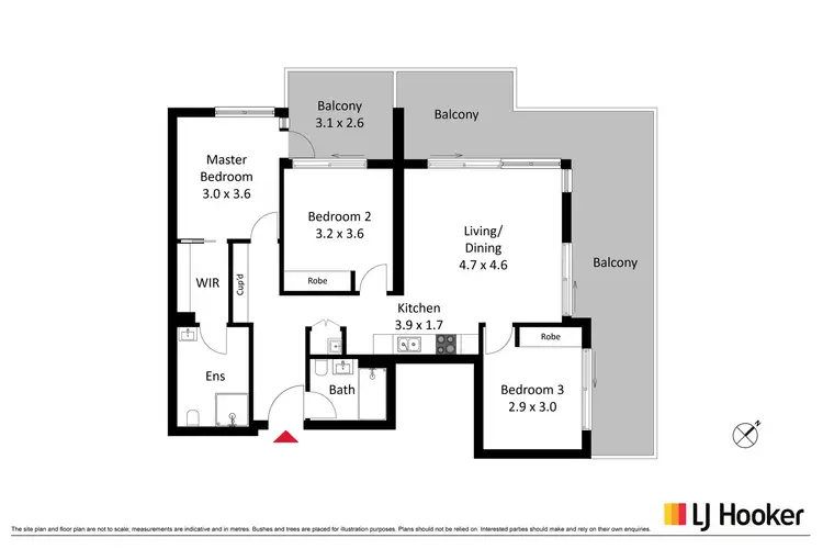 Floorplan of Homely apartment listing, 77/70 Efkarpidis Street, Gungahlin ACT 2912