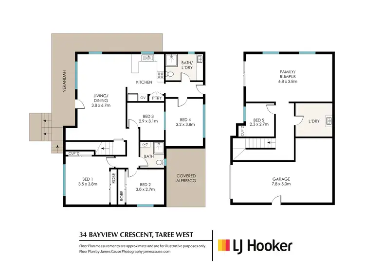 Floorplan of Homely house listing, 34 Bayview Crescent, Taree NSW 2430