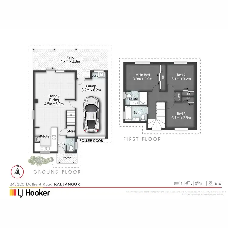 Floorplan of Homely unit listing, 24/120 Duffield Road, Kallangur QLD 4503