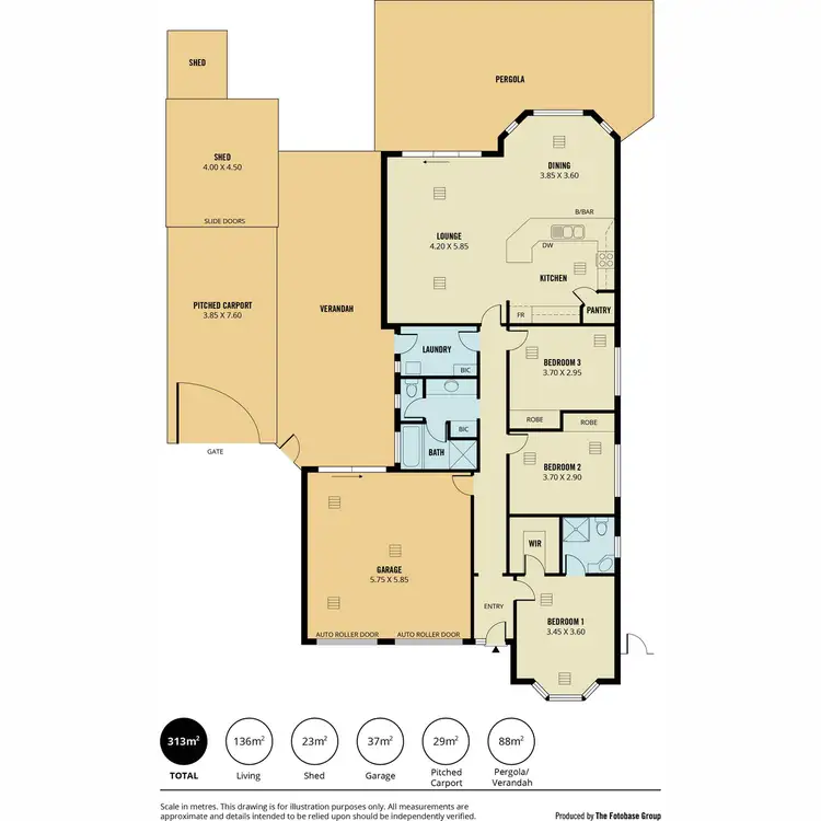 Floorplan of Homely house listing, 26 Cranmore Avenue, Craigmore SA 5114