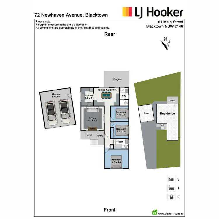 Floorplan of Homely house listing, 72 Newhaven Avenue, Blacktown NSW 2148