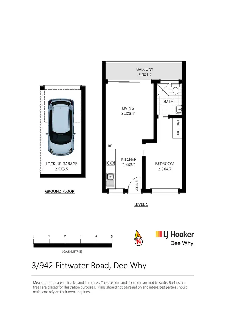 Floorplan of Homely apartment listing, 3/942 Pittwater Road, Dee Why NSW 2099