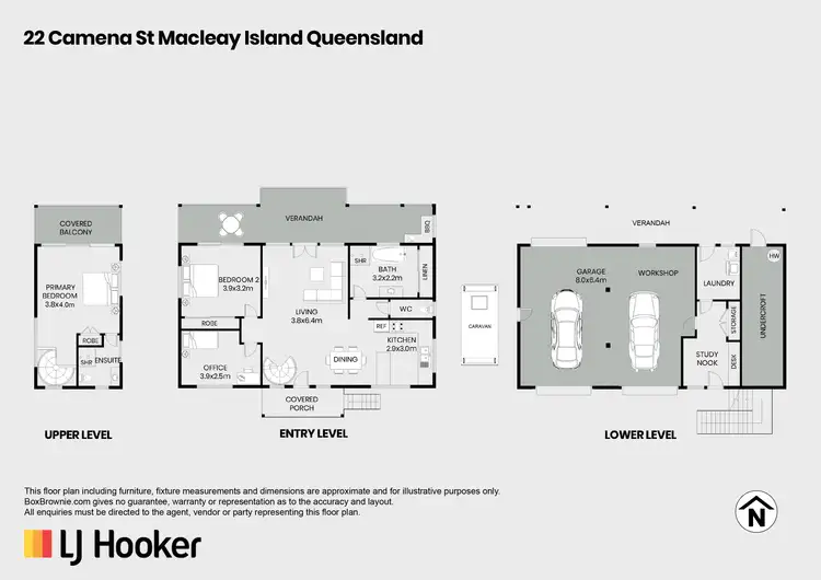 Floorplan of Homely house listing, 22 Camena Street, Macleay Island QLD 4184