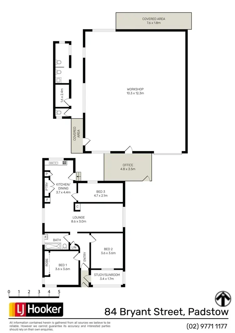 Floorplan of Homely land listing, 84 Bryant Street, Padstow NSW 2211