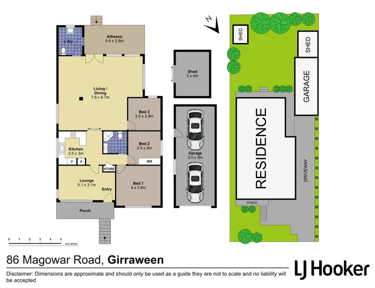 Floorplan of Homely house listing, 86 Magowar Road, Girraween NSW 2145