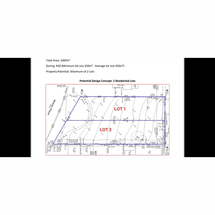 Floorplan of Homely land listing, 2 Marsh Place, Halls Head WA 6210