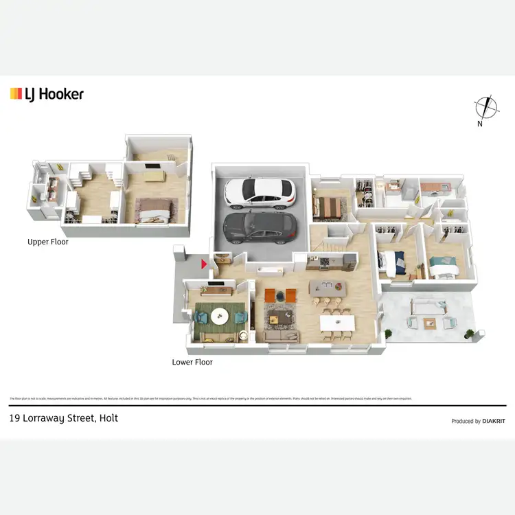 Floorplan of Homely house listing, 19 Lorraway Street, Holt ACT 2615