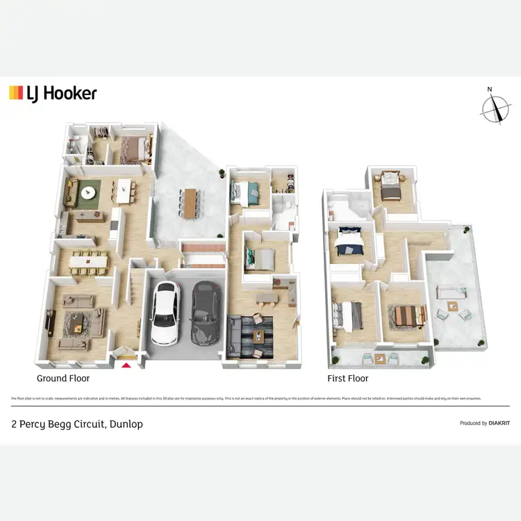 Floorplan of Homely house listing, 2 Percy Begg Circuit, Dunlop ACT 2615