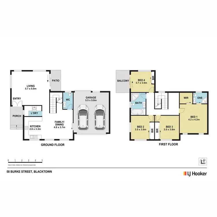Floorplan of Homely house listing, 58 Burke Street, Blacktown NSW 2148