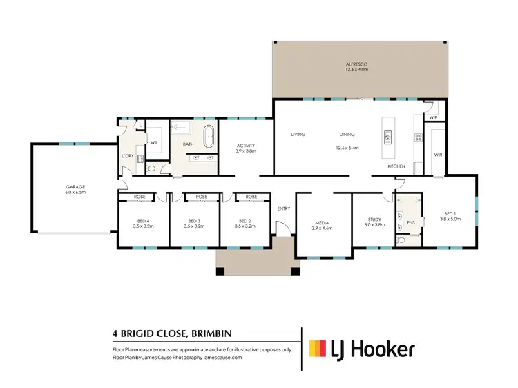 Floorplan of Homely house listing, 4 Brigid Close, Brimbin NSW 2430