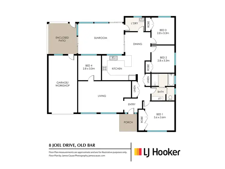 Floorplan of Homely house listing, 8 Joel Drive, Old Bar NSW 2430