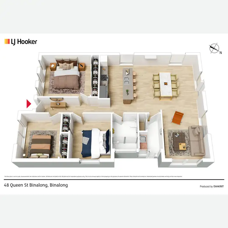 Floorplan of Homely house listing, 48 Queen Street, Binalong NSW 2584