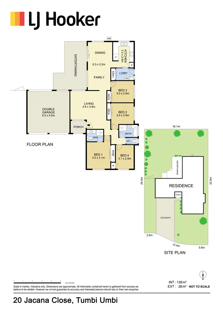 Floorplan of Homely house listing, 20 Jacana Close, Tumbi Umbi NSW 2261