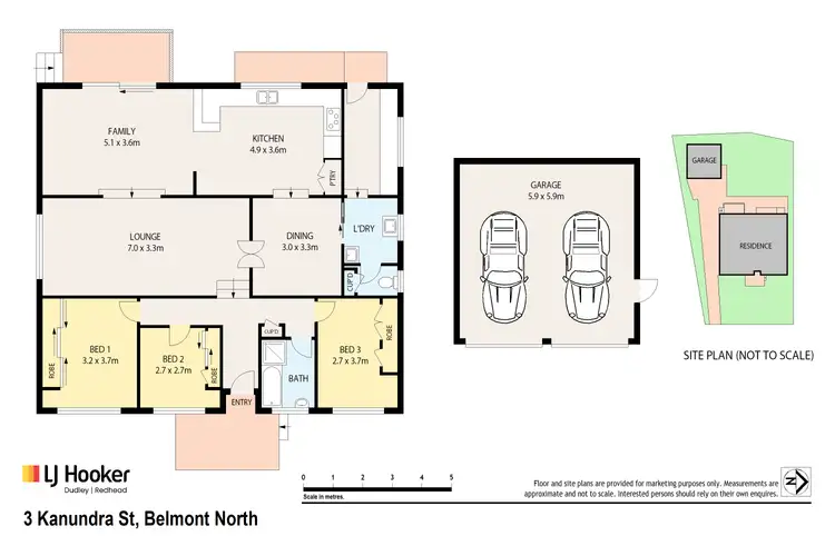 Floorplan of Homely house listing, 3 Kanundra Street, Belmont North NSW 2280