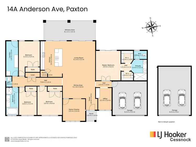 Floorplan of Homely house listing, 14A Anderson Avenue, Paxton NSW 2325