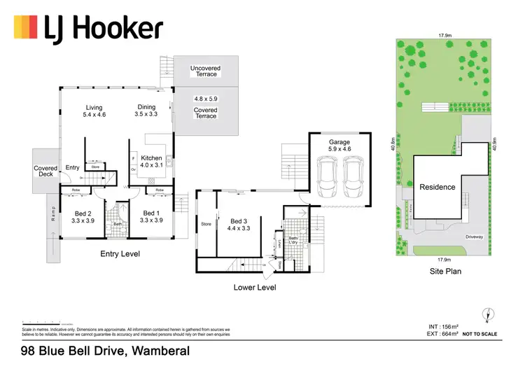 Floorplan of Homely house listing, 98 Blue Bell Drive, Wamberal NSW 2260