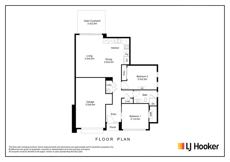Floorplan of Homely apartment listing, 8 McKinley Drive, Truganina VIC 3029