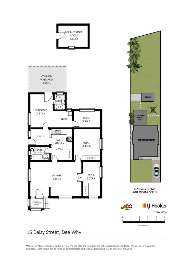 Floorplan of Homely house listing, 16 Daisy Street, Dee Why NSW 2099