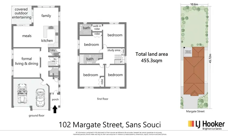 Floorplan of Homely house listing, 102 Margate Street, Sans Souci NSW 2219