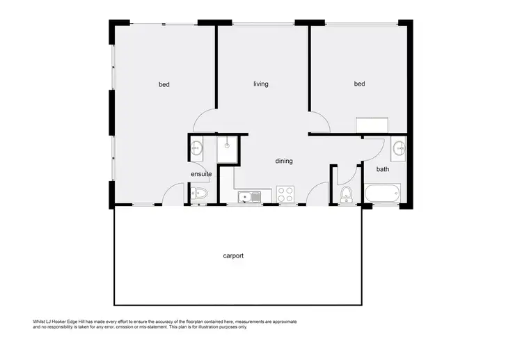 Floorplan of Homely unit listing, 1/249 Sheridan Street, Cairns North QLD 4870