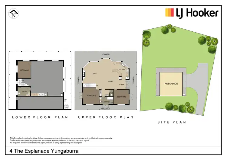 Floorplan of Homely house listing, 4 The Esplanade, Yungaburra QLD 4884