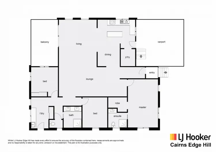 Floorplan of Homely house listing, 10 Curlewis Close, Brinsmead QLD 4870