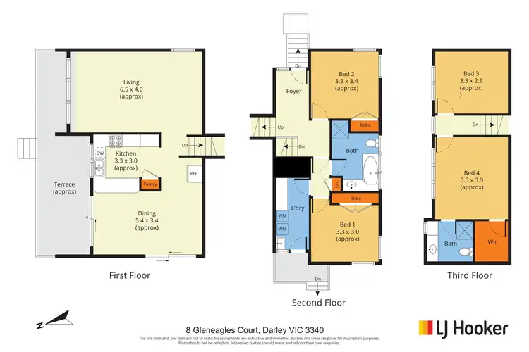 Floorplan of Homely house listing, 8 Gleneagles Court, Darley VIC 3340