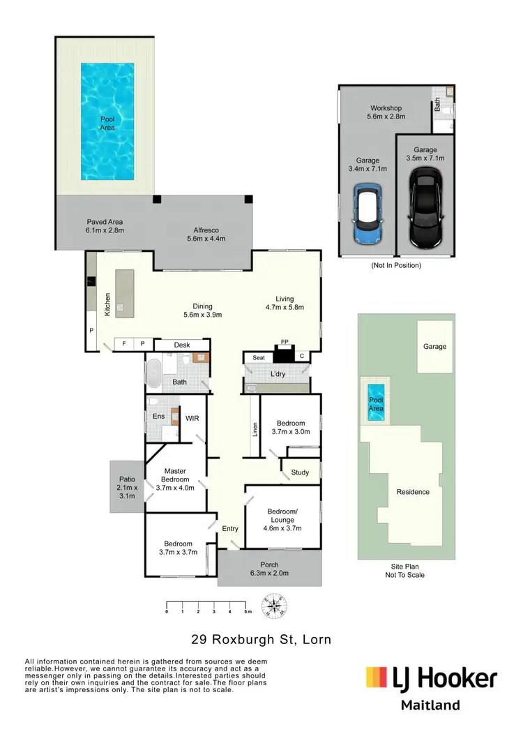 Floorplan of Homely house listing, 29 Roxburgh Street, Lorn NSW 2320