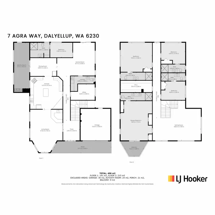 Floorplan of Homely house listing, 7 Agra Way, Dalyellup WA 6230