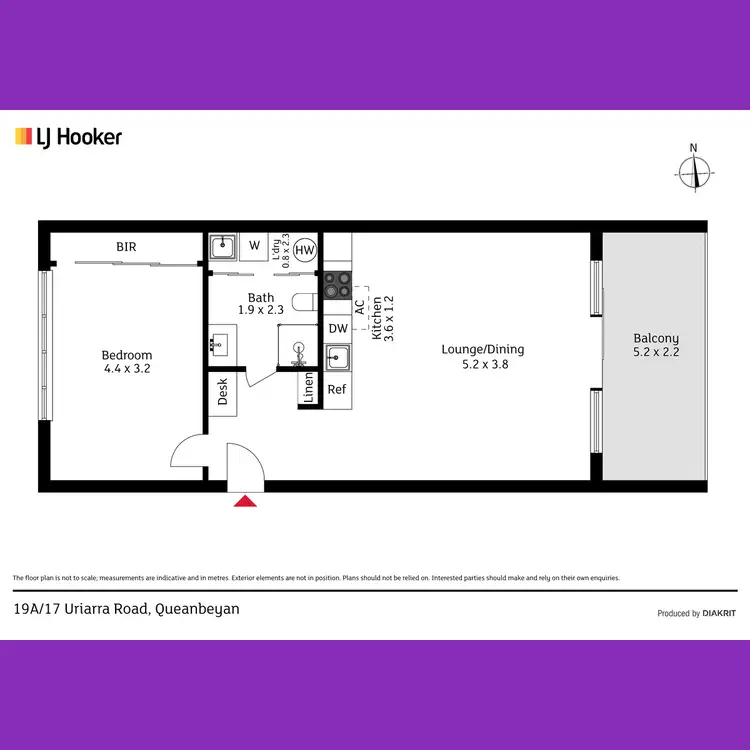 Floorplan of Homely house listing, 19A/17 Uriarra Road, Queanbeyan NSW 2620