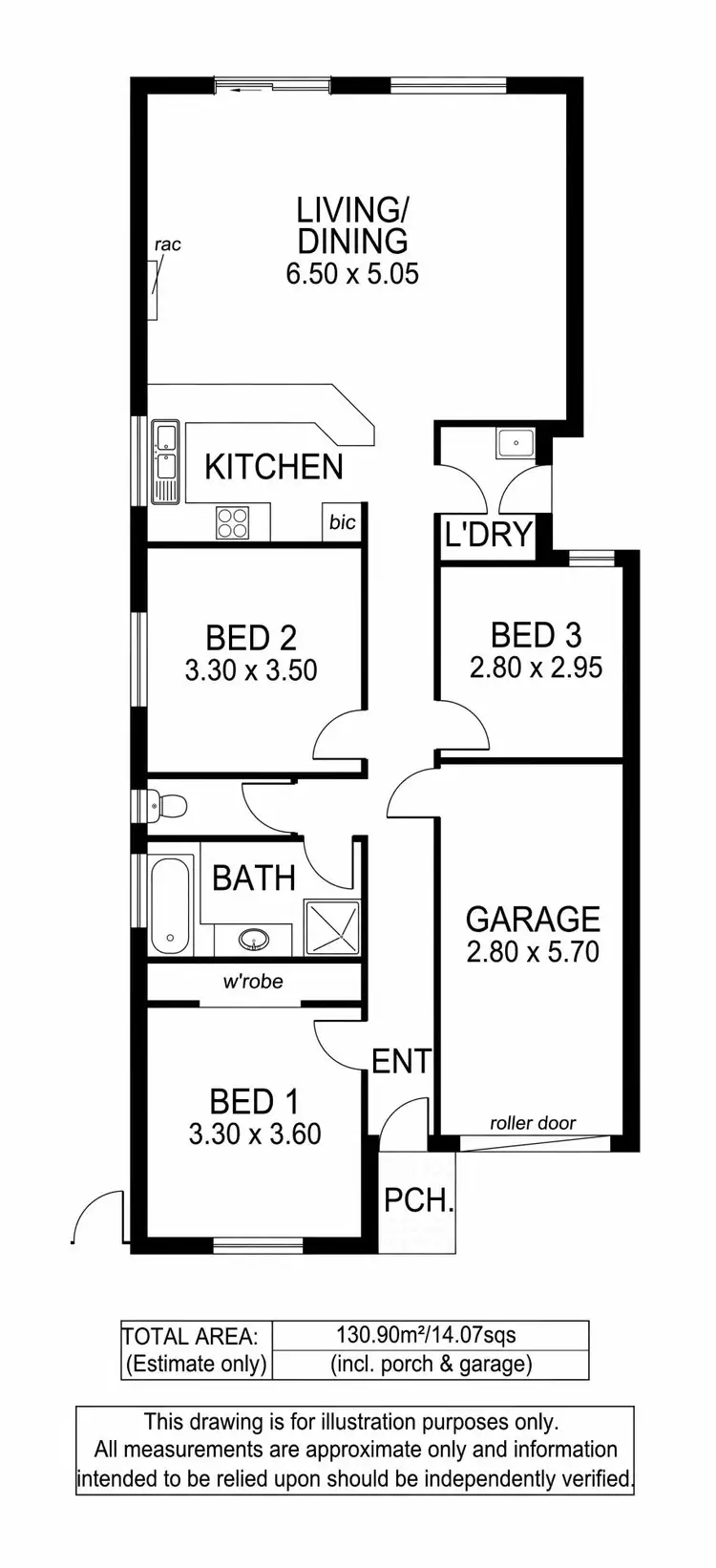 Floorplan of Homely house listing, 15/1 Island Way, Seaford SA 5169